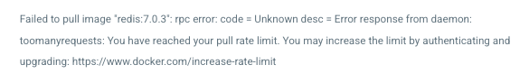 Rate Limit Error